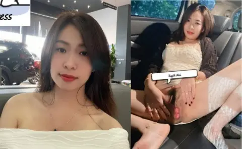 Clip sex Tuyết Mai lồn rộng khoái trên xe