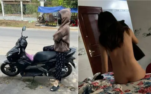 Em nói không vào nhưng vẫn lột đồ